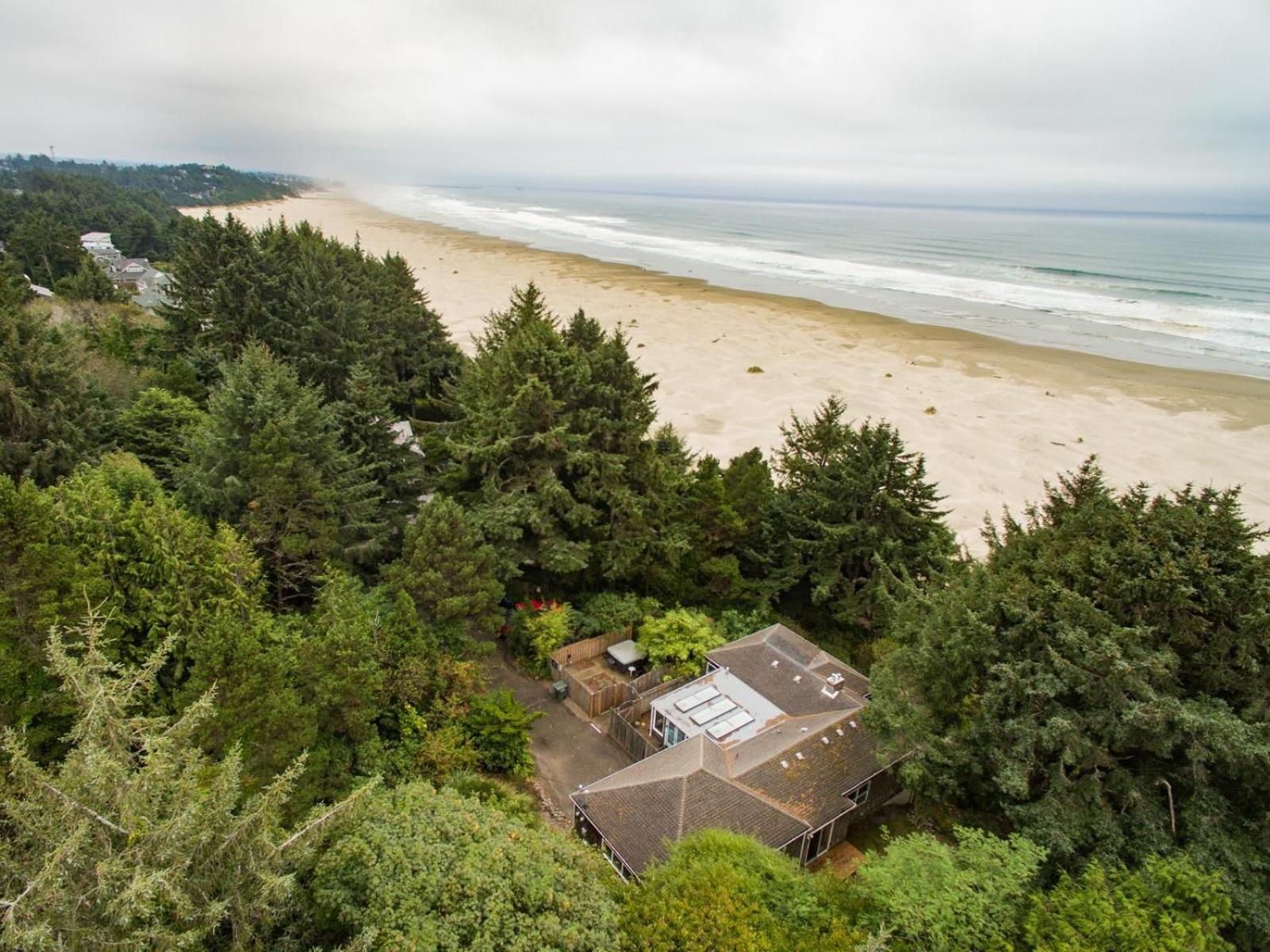 Agate Beach Oceanfront Lodge Newport Exterior foto